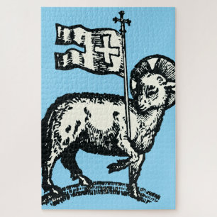Puzzle Agneau de Dieu symbole de la foi chrétienne