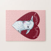 Puzzle Agneaux d'amour (Horizontal)