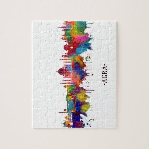 Puzzle Agra India Skyline