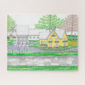 Puzzle agricole jaune (Horizontal)