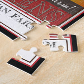 Puzzle Agritourisme Poulets frais Pays Rustique Nom de fa (Côté)