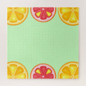Puzzle Agrumes TROPICALES FRUITS D'ÉTÉ Citrons d'orange (Horizontal)