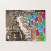 Puzzle Agueda Umbrella Sky - Le vrai Portugal (Horizontal)