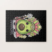 Puzzle Ahuacatl Aztec Warrior Avocado (Horizontal)