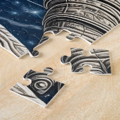 Puzzle Ai Art astronaute dans l'espace (Côté)