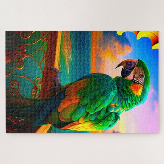 Puzzle Ai Parrot (Horizontal)