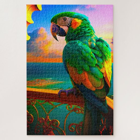 Puzzle Ai Parrot (Vertical)