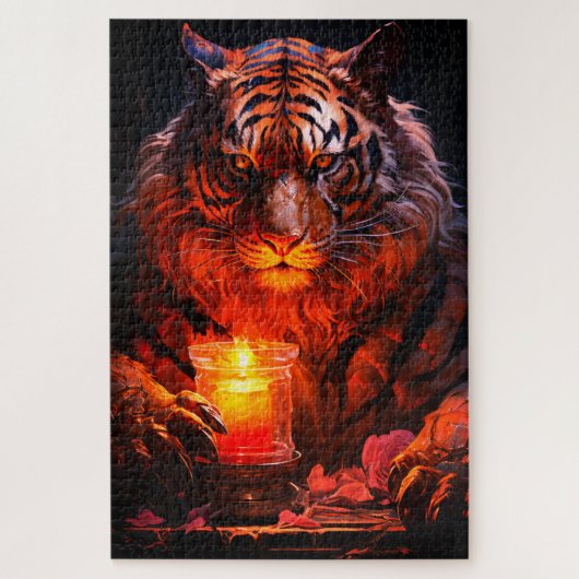 Puzzle Ai Tiger (Vertical)