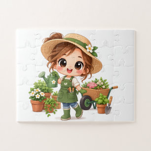 Puzzle Aide de jardin ensoleillé