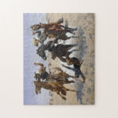 Puzzle Aider un camarade par Frederick Remington (Vertical)