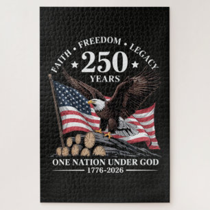 Puzzle Aigle 250e anniversaire États-Unis