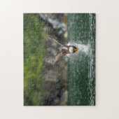 Puzzle Aigle à tête blanche La grosse prise (Vertical)