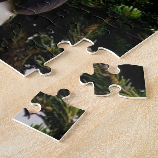 Puzzle Aigle américain perché (Côté)