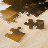Puzzle Aigle dans l'art de vol (Côté)