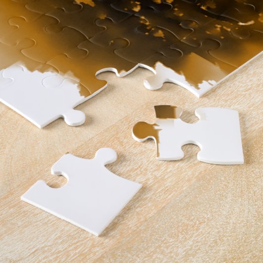 Puzzle Aigle dans l'art de vol (Côté)