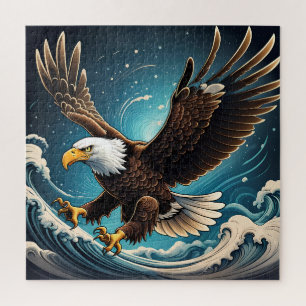 Puzzle Aigle de Bald