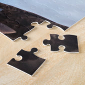 Puzzle Aigle de Bald avec une poule de foin (Côté)