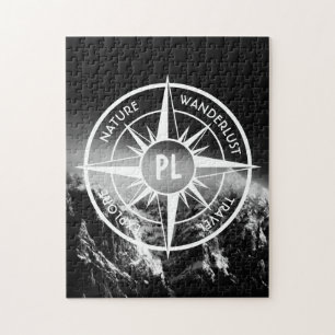 Puzzle Aigle de compas monographie montagnes dramatiques