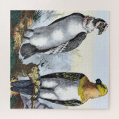 Puzzle Aigle jaune blanc gris (Horizontal)