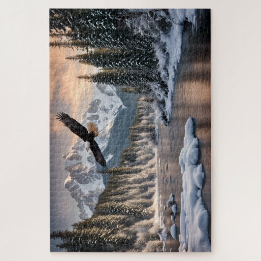 Puzzle Aigle Majestic (Vertical)