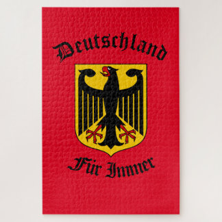 Puzzle Aigle noir allemand, Deutschland pour toujours/Fur