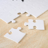 Puzzle Aigle noir et blanc (Côté)