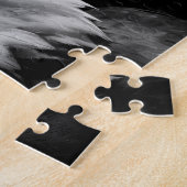 Puzzle Aigle noir et blanc - Animaux (Côté)