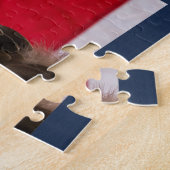 Puzzle Aigle patriotique (Côté)