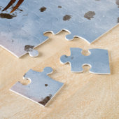 Puzzle Aigle Patriotique Rouge Blanc Bleu Amérique (Côté)