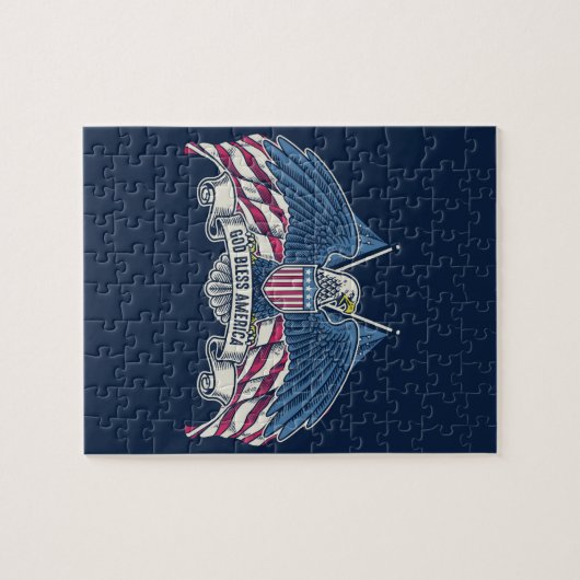 Puzzle Aigle volant (Horizontal)