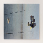 Puzzle Aigle Voler Basse Pêche (Horizontal)