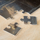 Puzzle Aiguille majestueuse debout dans un marais serein (Côté)