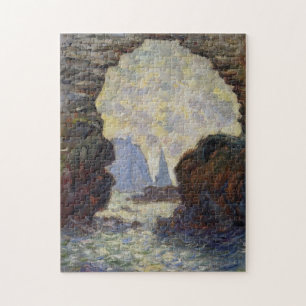 Puzzle Aiguille rocheuse à travers Porte d'Amont Monet Be