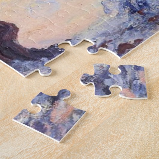 Puzzle Aiguille Rocheuse et Porte d'Aval Monet Art (Côté)