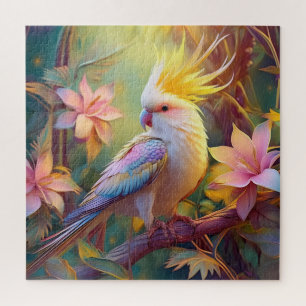 Puzzle Aile Iridescente Cockatiel Imaginaire Oiseau