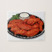 Puzzle Ailes de buffle avec fromage bleu (Horizontal)