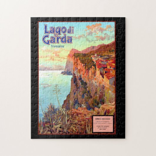 Puzzle Aimant du lac de Garde (Vertical)