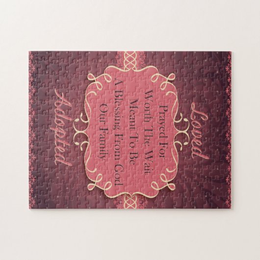 Puzzle Aimé adopté (Horizontal)