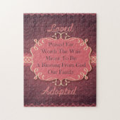 Puzzle Aimé adopté (Vertical)