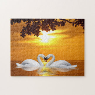 Puzzle Aimer les cygnes