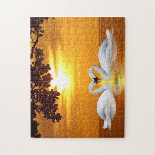 Puzzle Aimer les cygnes (Vertical)