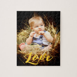 Puzzle Aimer personnalisé photo de famille enfants ou ani