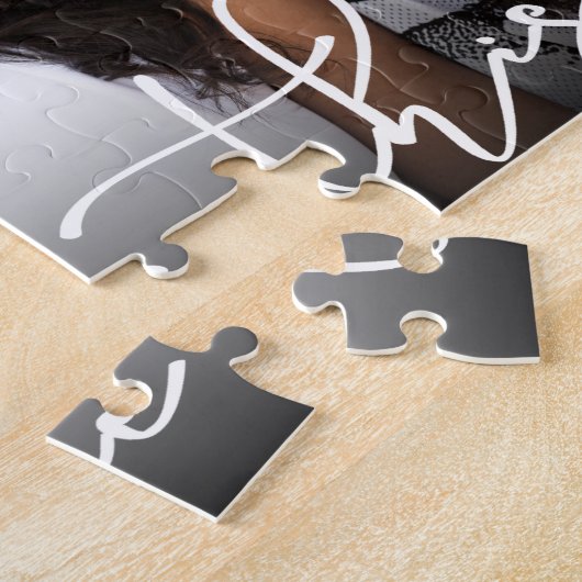 Puzzle Aimez ça | Décontracté Script moderne photo de coe (Côté)