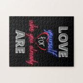 Puzzle Aimez-vous pour ce que vous êtes déjà (Horizontal)