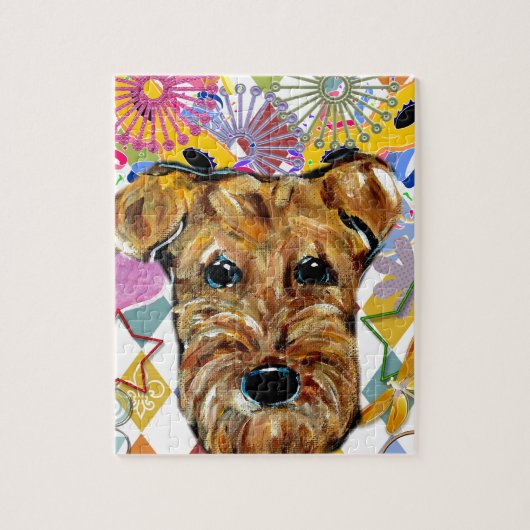 PUZZLE AIRDALE TERRIER (Vertical)