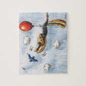 Puzzle Aire-Balloon Airedale Terrier (Vertical)