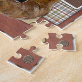 PUZZLE AIREDALE DE NOËL (Côté)