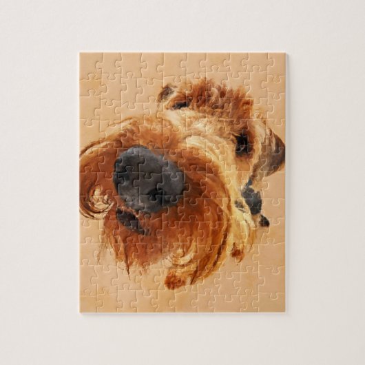 Puzzle Airedale drôle Terrier (Vertical)