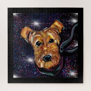 PUZZLE AIREDALE TERRIER