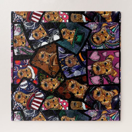 PUZZLE AIREDALE TERRIER (Horizontal)